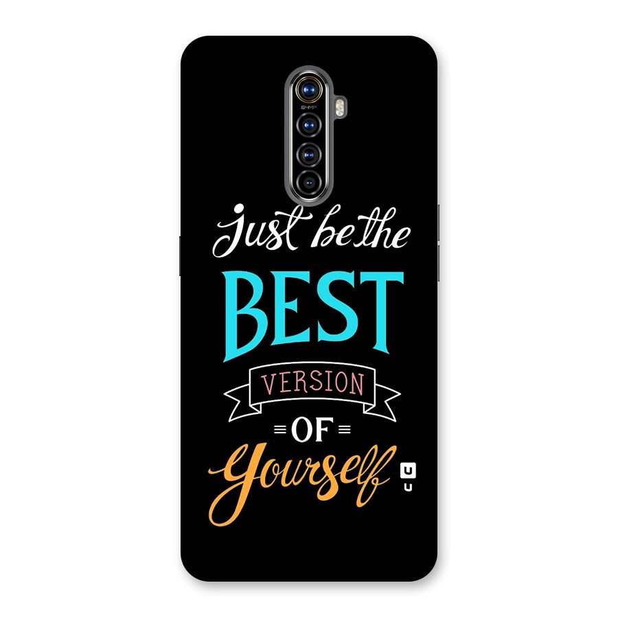 Your Best Version Back Case for Realme X2 Pro
