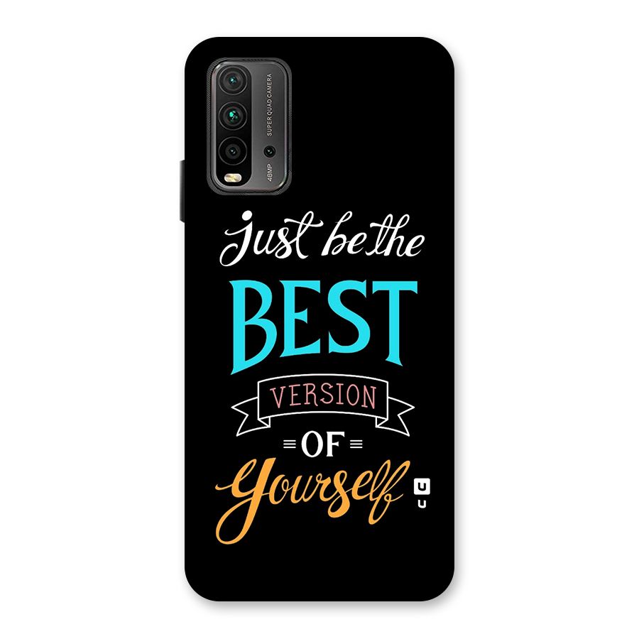 Your Best Version Back Case for Redmi 9 Power