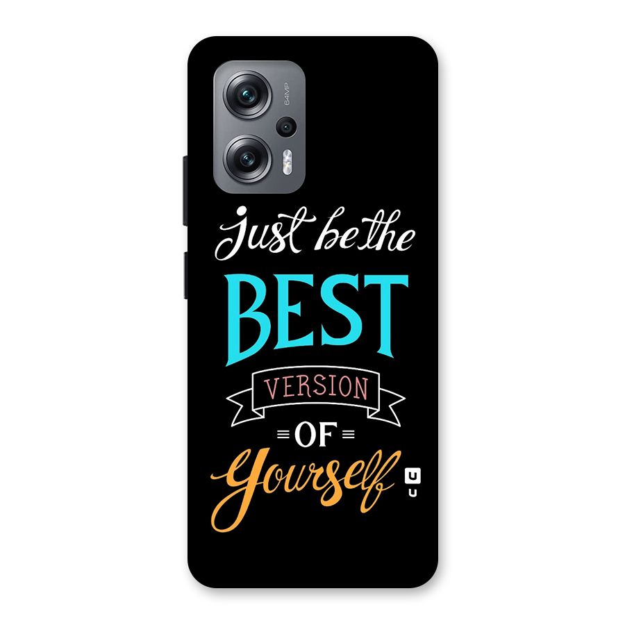 Your Best Version Back Case for Redmi K50i