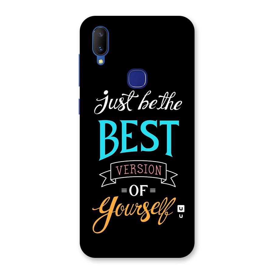 Your Best Version Back Case for Vivo V11