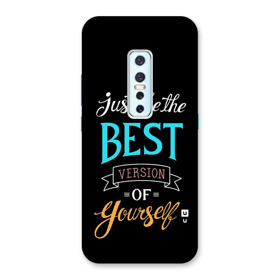 Your Best Version Back Case for Vivo V17 Pro