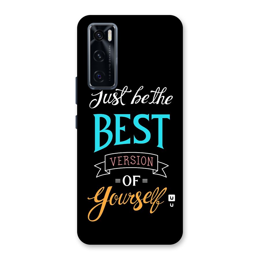 Your Best Version Back Case for Vivo V20 SE