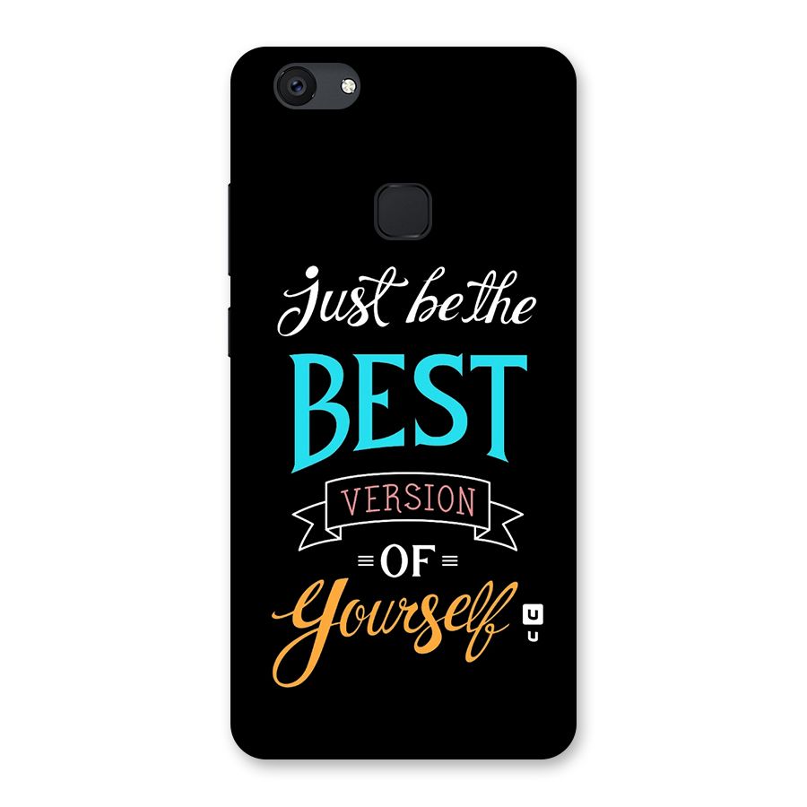 Your Best Version Back Case for Vivo V7 Plus