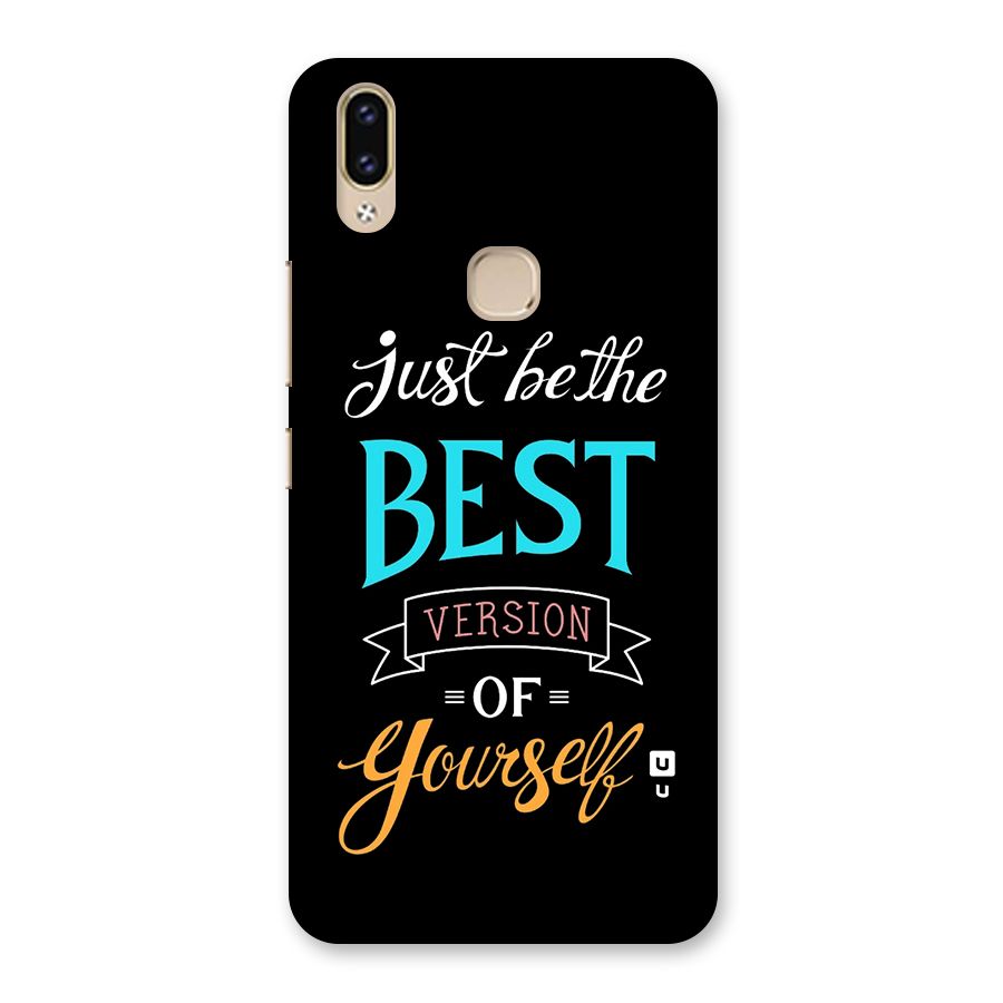 Your Best Version Back Case for Vivo V9 Youth