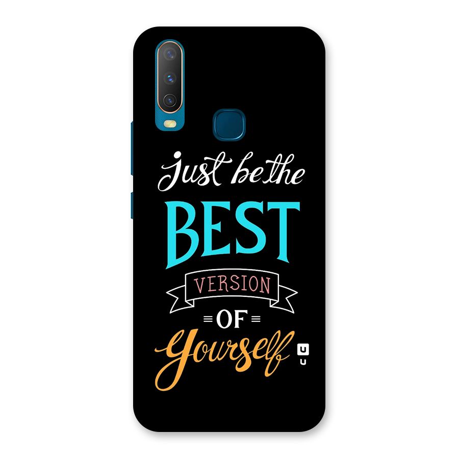 Your Best Version Back Case for Vivo Y11
