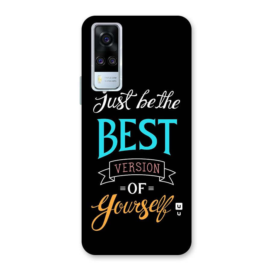 Your Best Version Back Case for Vivo Y31