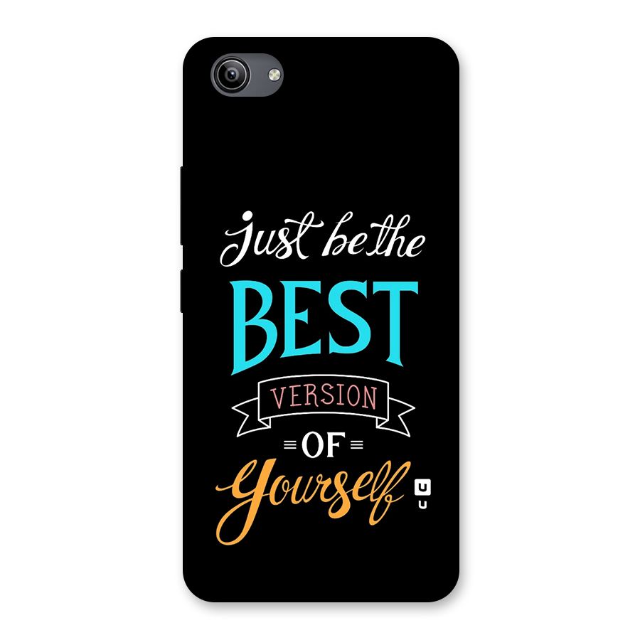 Your Best Version Back Case for Vivo Y81i