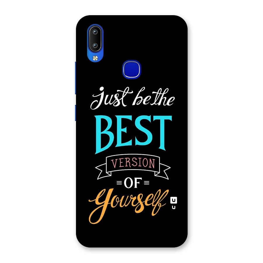Your Best Version Back Case for Vivo Y91