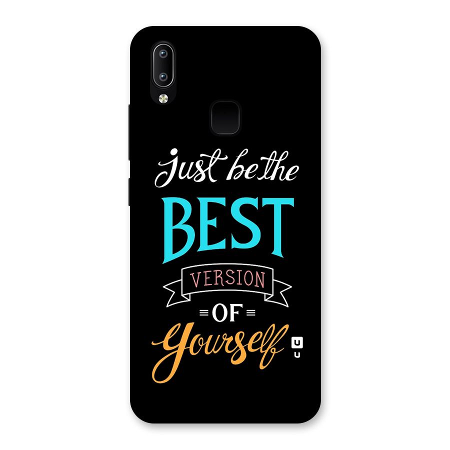 Your Best Version Back Case for Vivo Y93