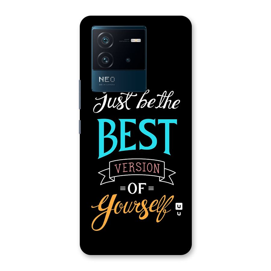 Your Best Version Back Case for Vivo iQOO Neo 6 5G