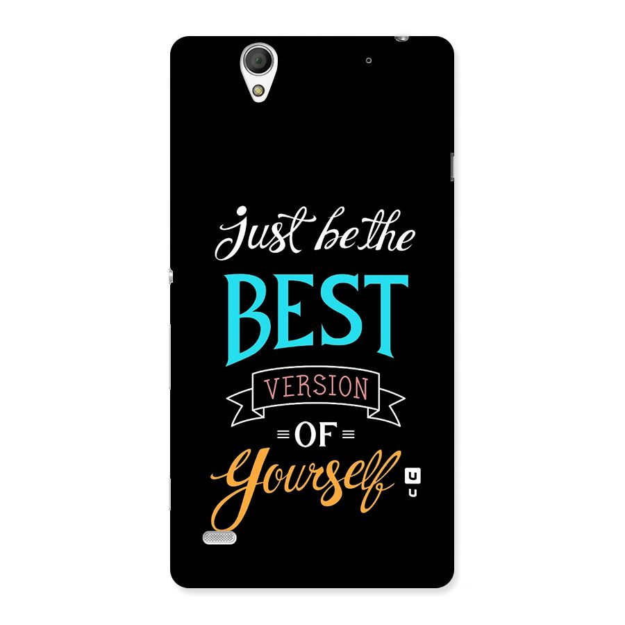 Your Best Version Back Case for Xperia C4