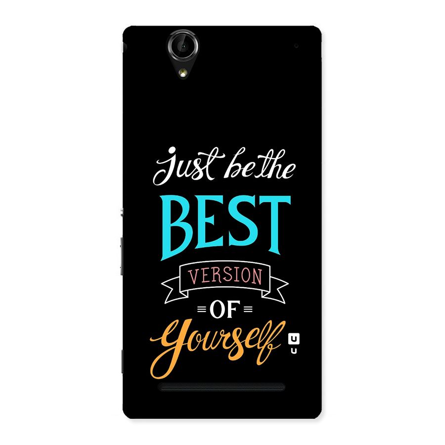Your Best Version Back Case for Xperia T2