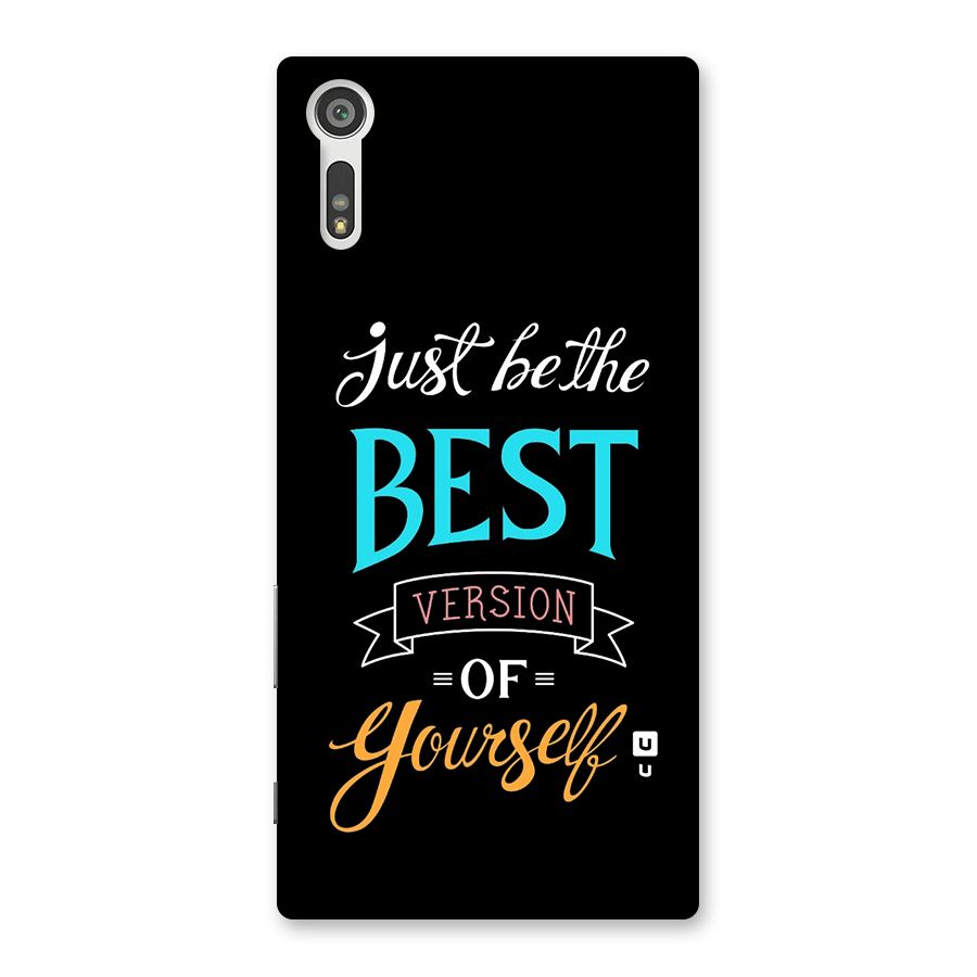 Your Best Version Back Case for Xperia XZ