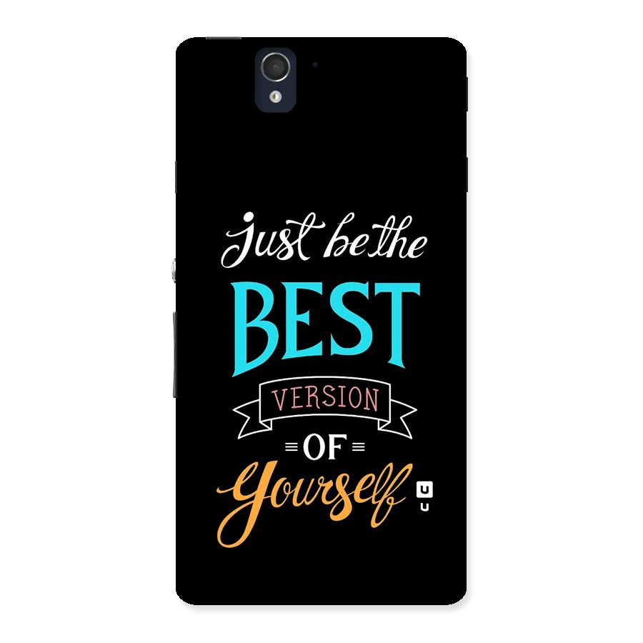 Your Best Version Back Case for Xperia Z
