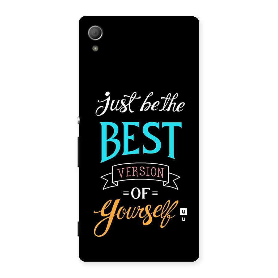 Your Best Version Back Case for Xperia Z4