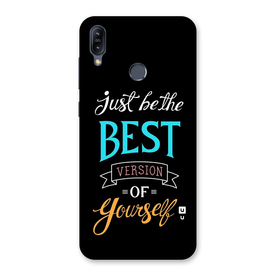 Your Best Version Back Case for Zenfone Max M2