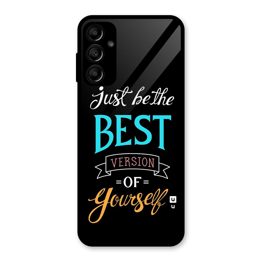 Your Best Version Glass Back Case for Galaxy A14 5G