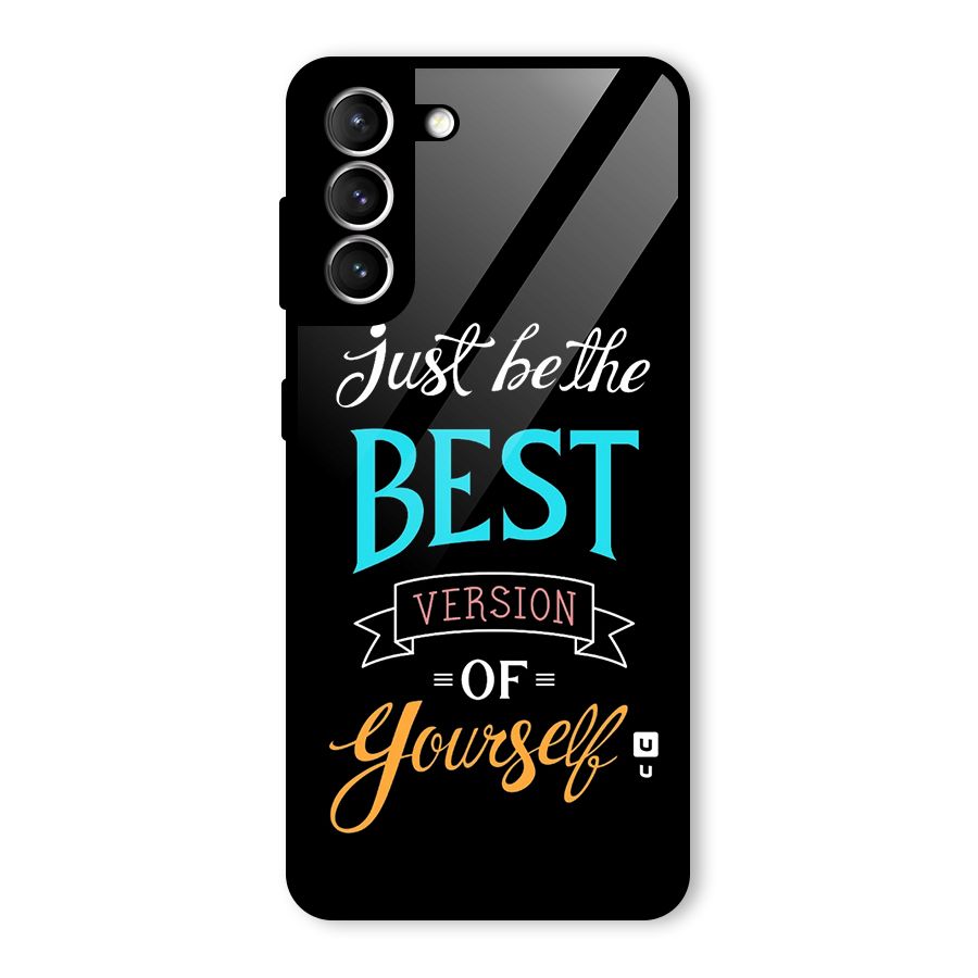 Your Best Version Glass Back Case for Galaxy S21 5G