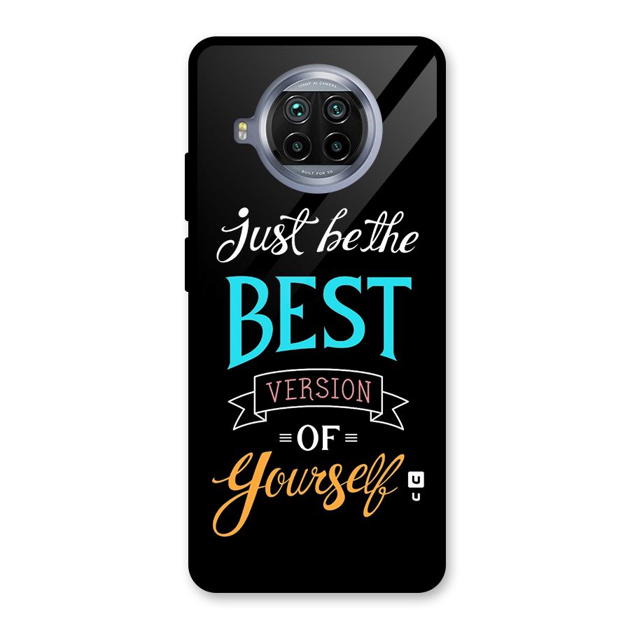 Your Best Version Glass Back Case for Mi 10i