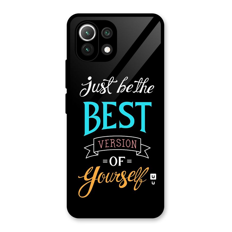 Your Best Version Glass Back Case for Mi 11 Lite NE 5G