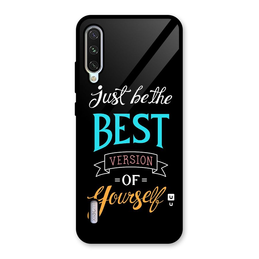 Your Best Version Glass Back Case for Mi A3