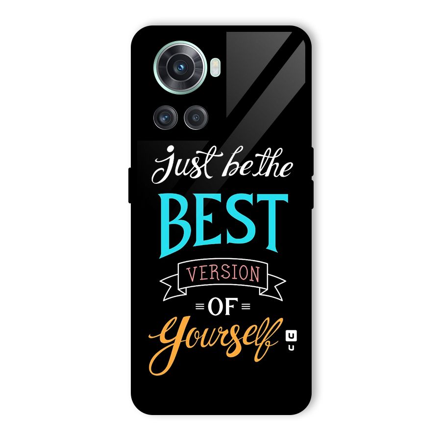 Your Best Version Glass Back Case for OnePlus 10R