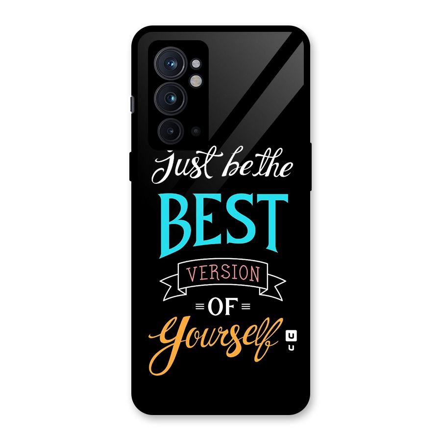 Your Best Version Glass Back Case for OnePlus 9RT 5G