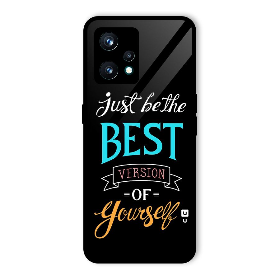 Your Best Version Glass Back Case for Realme 9 Pro Plus 5G