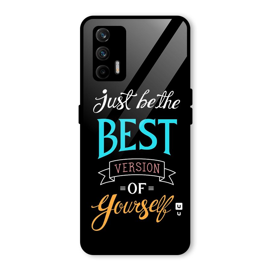 Your Best Version Glass Back Case for Realme GT 5G