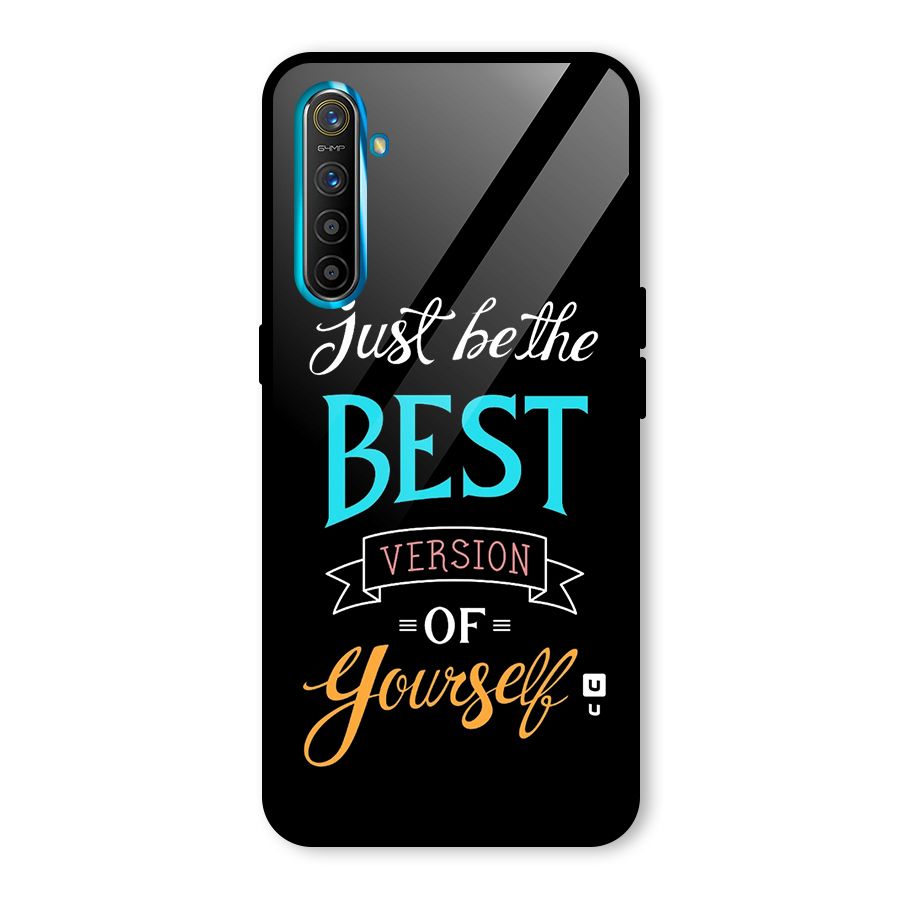Your Best Version Glass Back Case for Realme X2