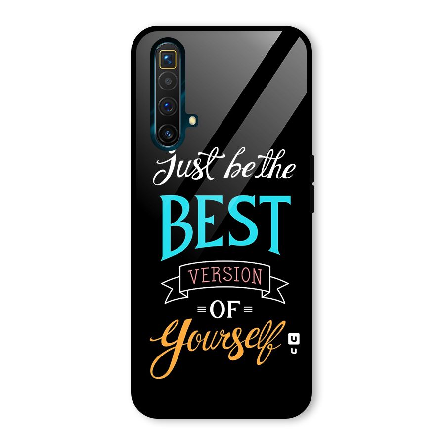 Your Best Version Glass Back Case for Realme X3