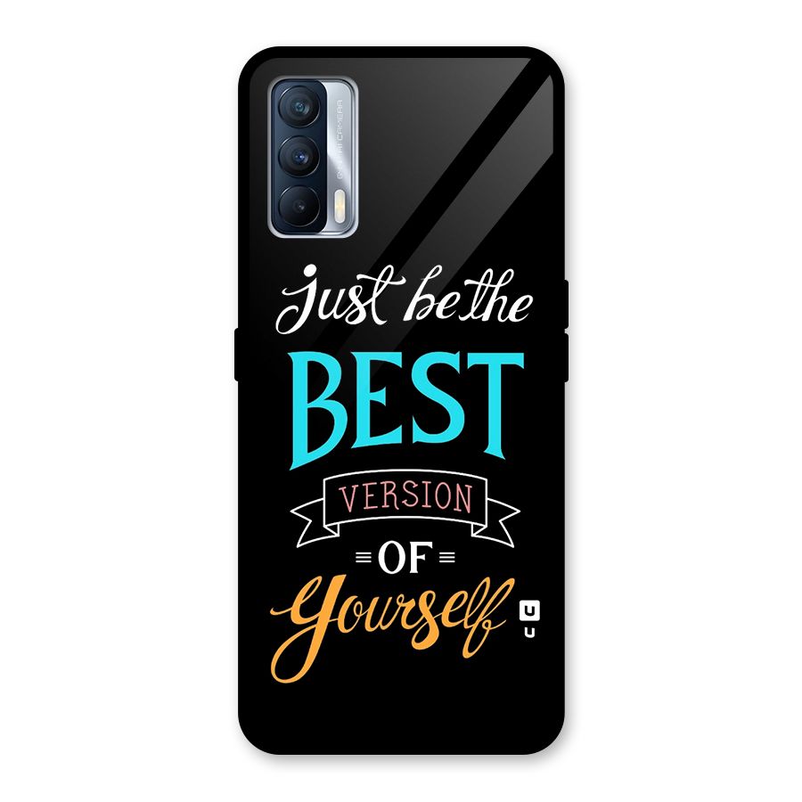 Your Best Version Glass Back Case for Realme X7