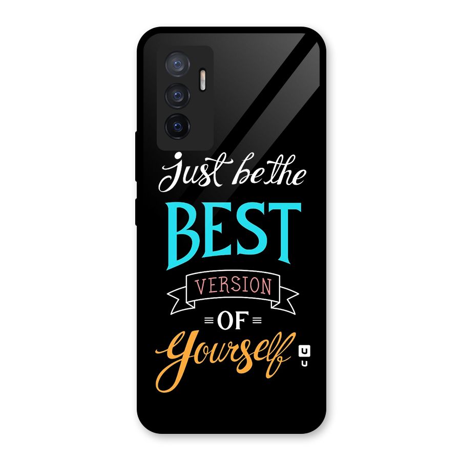 Your Best Version Glass Back Case for Vivo V23e