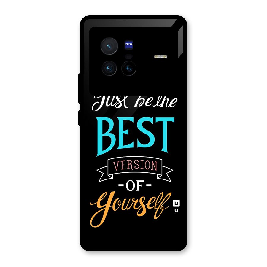 Your Best Version Glass Back Case for Vivo X80