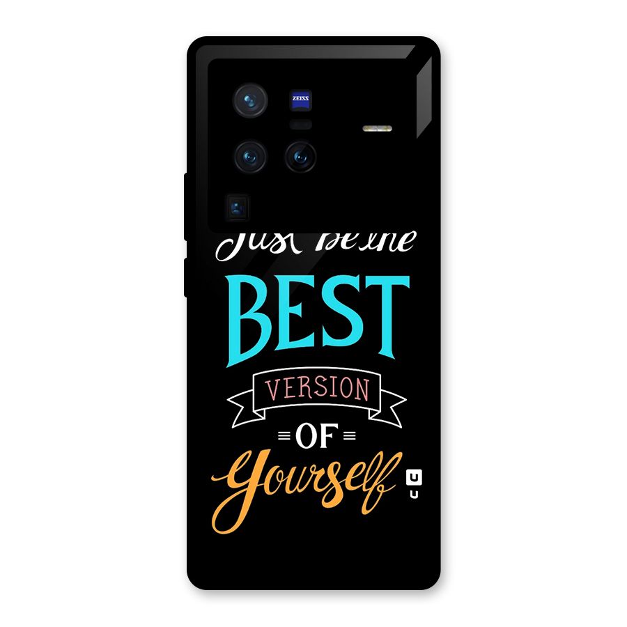 Your Best Version Glass Back Case for Vivo X80 Pro
