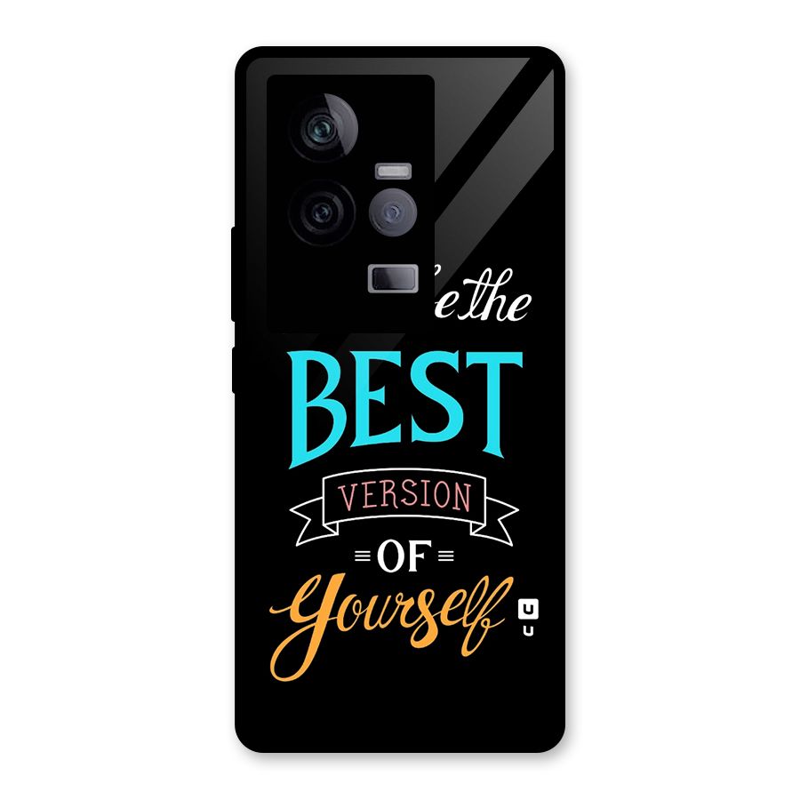 Your Best Version Glass Back Case for Vivo iQOO 11 5G