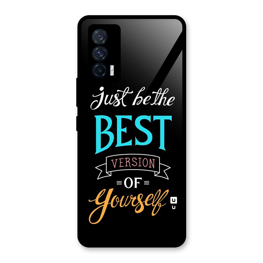 Your Best Version Glass Back Case for Vivo iQOO 7 5G