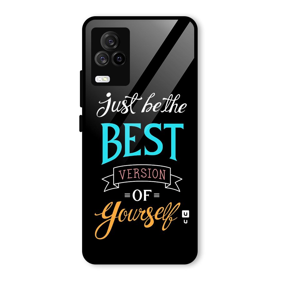 Your Best Version Glass Back Case for Vivo iQOO 7 Legend 5G