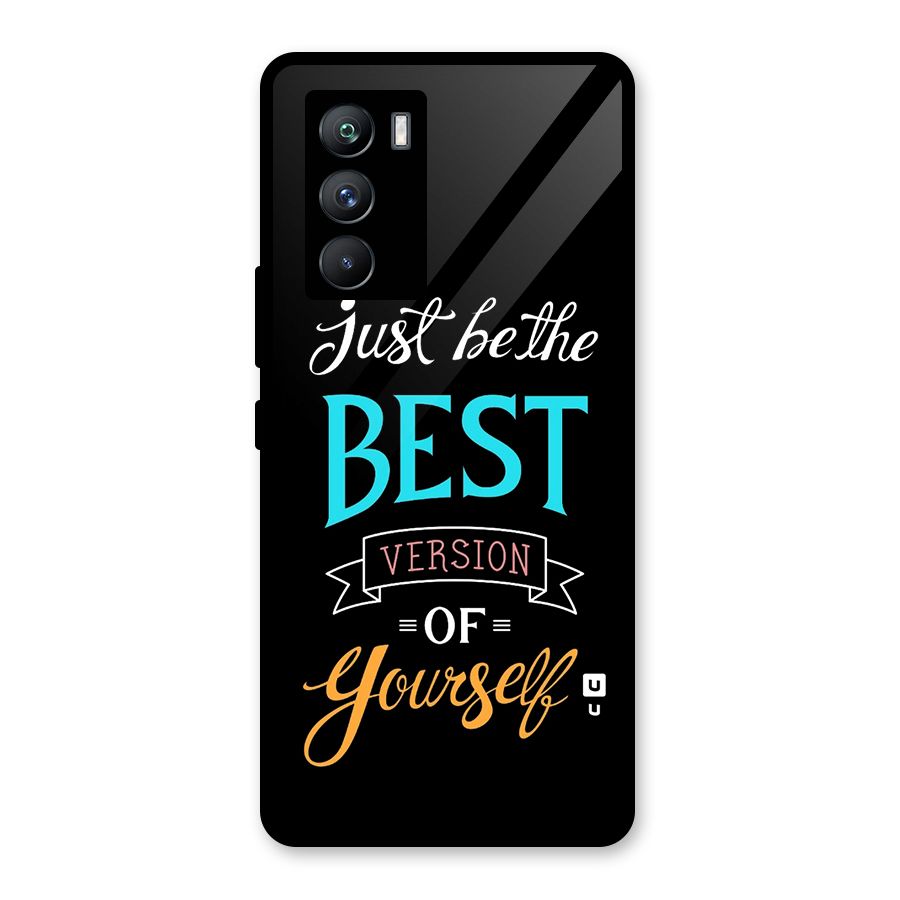 Your Best Version Glass Back Case for Vivo iQOO 9 SE