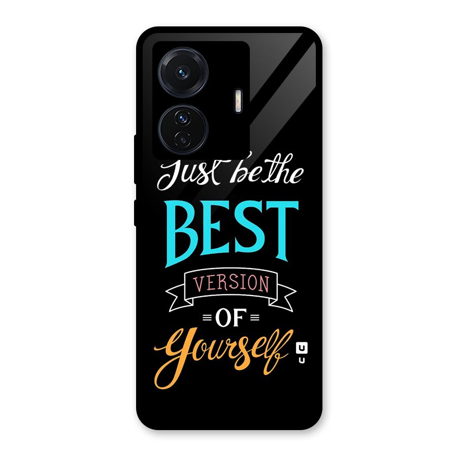 Your Best Version Glass Back Case for Vivo iQOO Z6 Pro