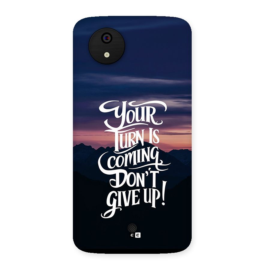 Your Turn Back Case for Canvas A1  AQ4501