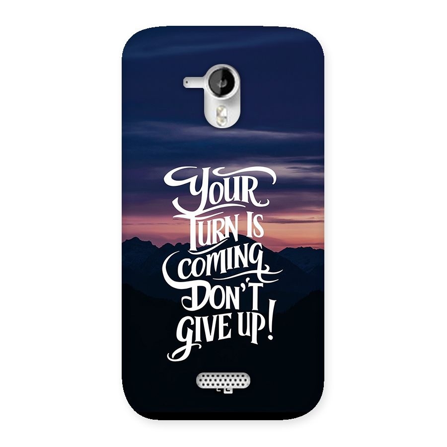 Your Turn Back Case for Canvas HD A116