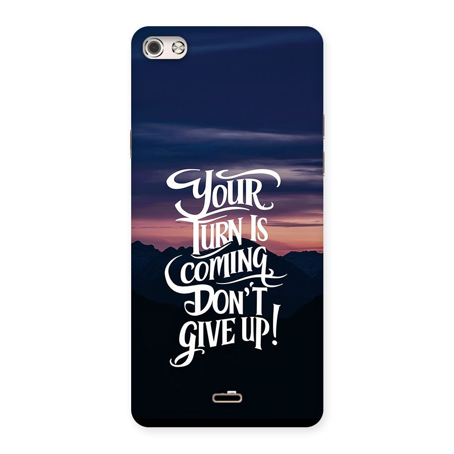 Your Turn Back Case for Canvas Silver 5
