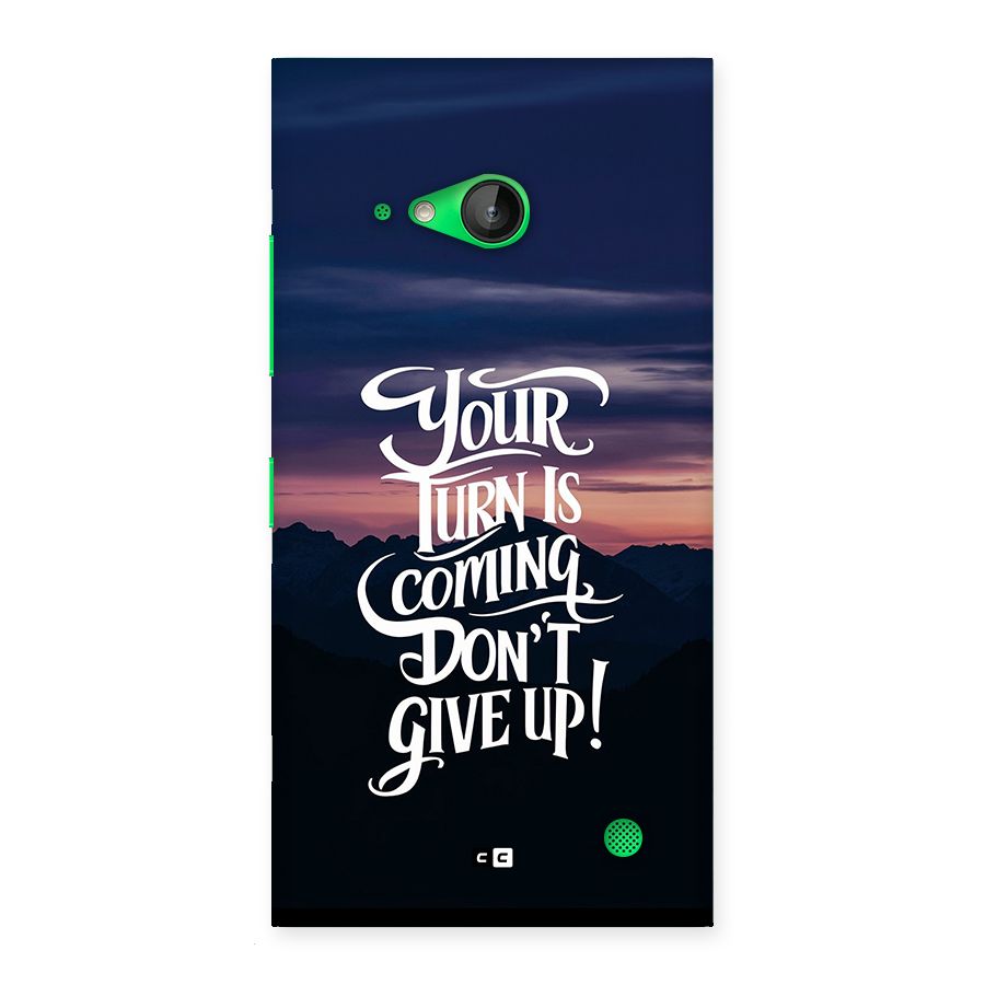 Your Turn Back Case for Lumia 730