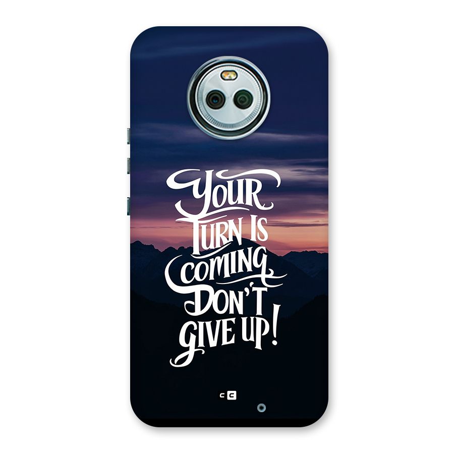 Your Turn Back Case for Moto X4