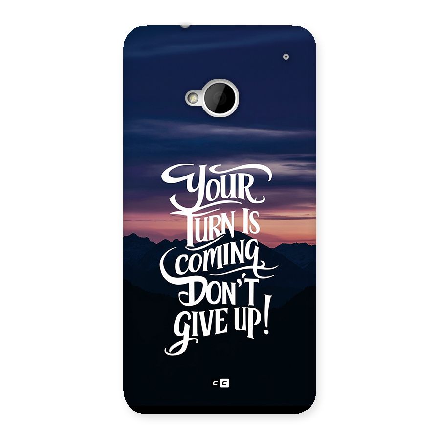 Your Turn Back Case for One M7 (Single Sim)