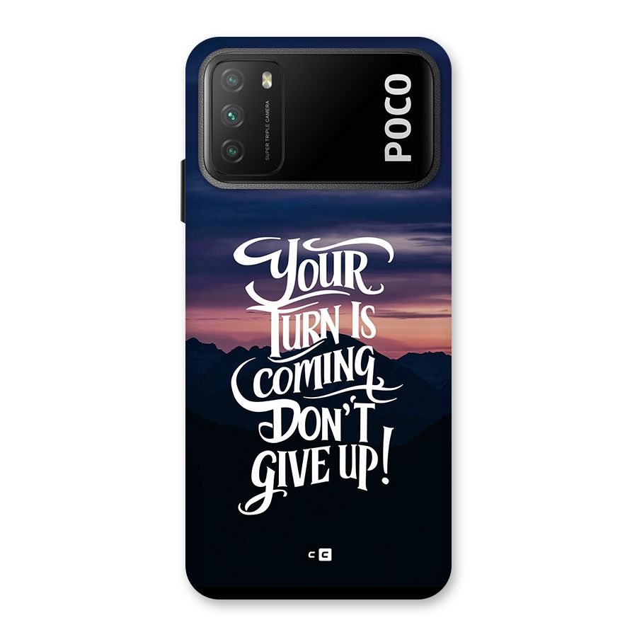 Your Turn Back Case for Poco M3