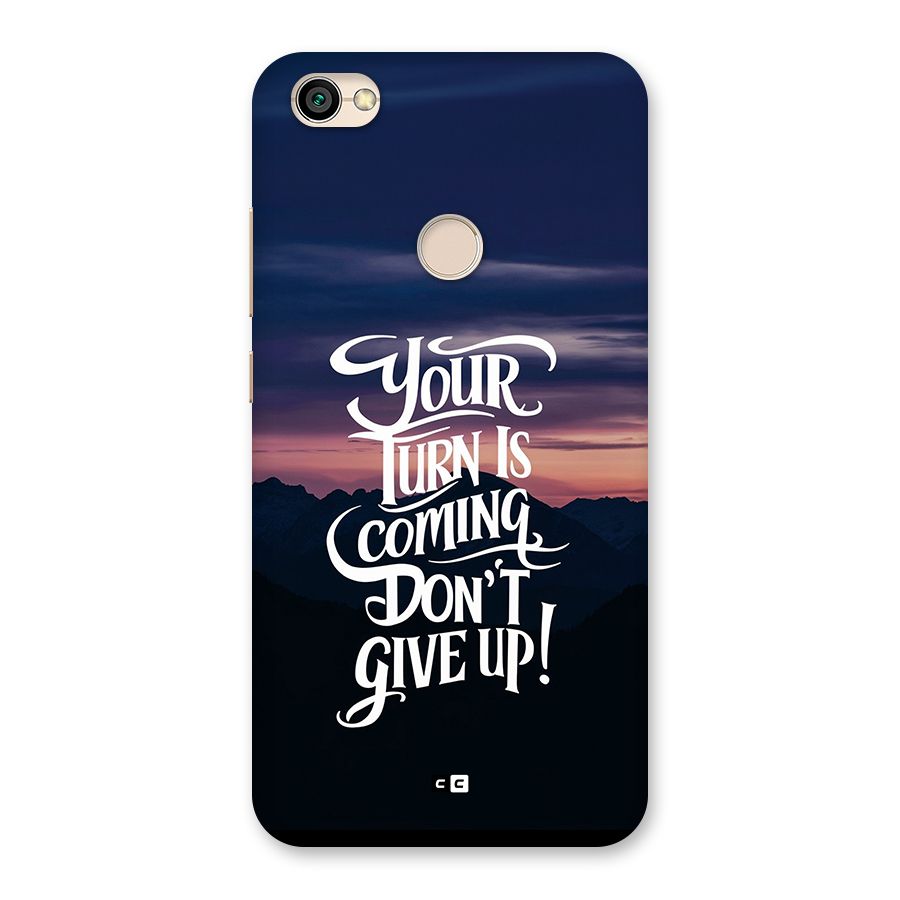 Your Turn Back Case for Redmi Y1 2017