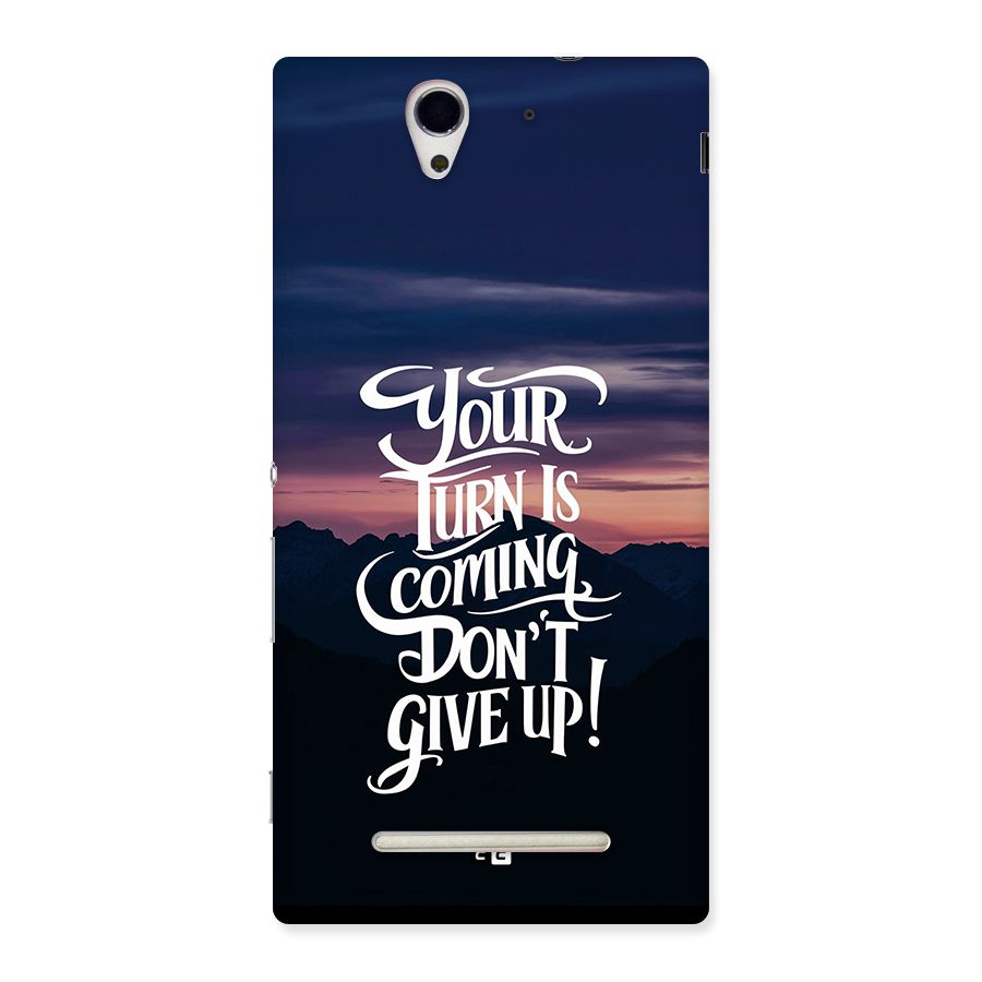 Your Turn Back Case for Xperia C3