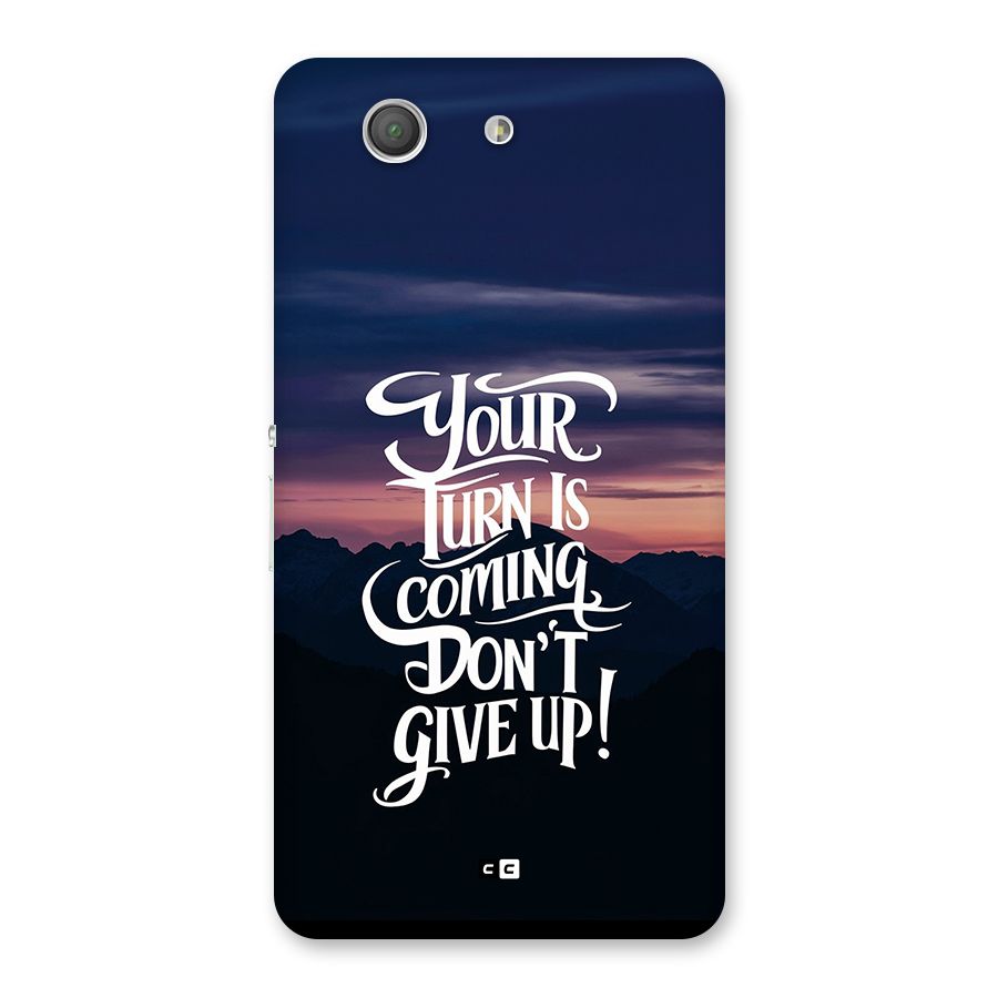 Your Turn Back Case for Xperia Z3 Compact